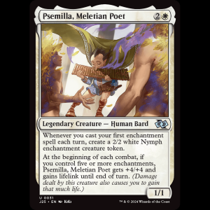 MTG Psemilla, Meletian Poet Foundations Jumpstart j25#31