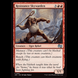 MTG Resistance Skywarden Foundations Jumpstart j25#591