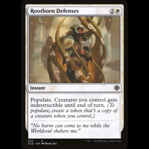 MTG Rootborn Defenses Starter Commander Decks scd#32