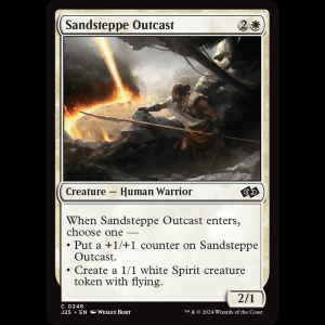 MTG Sandsteppe Outcast Foundations Jumpstart j25#248