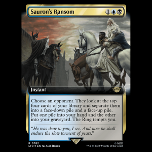 MTG Sauron's Ransom The Lord of the Rings: Tales of Middle-earth ltr#782