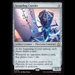 MTG Scrawling Crawler Foundations fdn#132