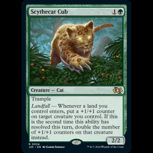 MTG Scythecat Cub Foundations Jumpstart j25#24