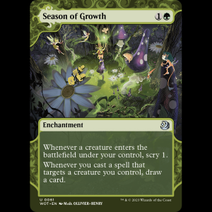 MTG Season of Growth Wilds of Eldraine: Enchanting Tales wot#61