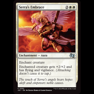 MTG Serra's Embrace Foundations Jumpstart j25#252