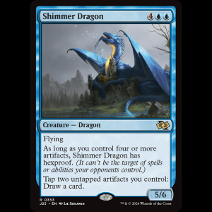 MTG Shimmer Dragon Foundations Jumpstart j25#353