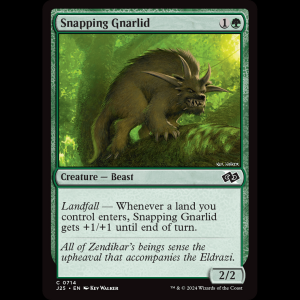 MTG Snapping Gnarlid Foundations Jumpstart j25#714