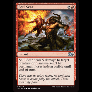 MTG Soul Sear Foundations Jumpstart j25#599