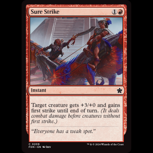 MTG Sure Strike Foundations fdn#209