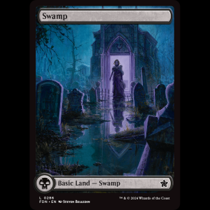 MTG Swamp Foundations fdn#286