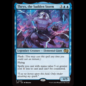 MTG Thryx, the Sudden Storm Foundations Jumpstart j25#65