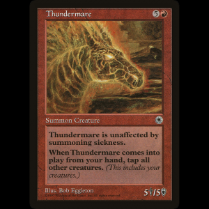 MTG Yuego del trueno (Thundermare) Portal por#152