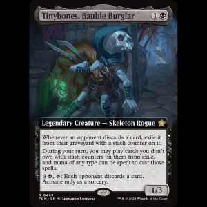 MTG Tinybones, Bauble Burglar Foundations fdn#463