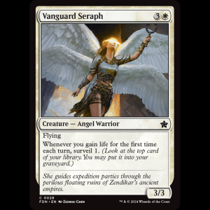 MTG Vanguard Seraph Foundations fdn#28