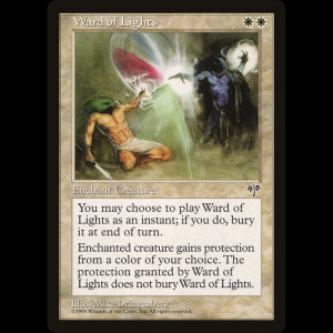 MTG Guarda de luz (Ward of Lights) Mirage mir#47