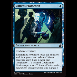 MTG Witness Protection Foundations fdn#168