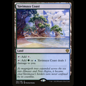 MTG Yavimaya Coast Dominaria United dmu#261