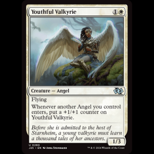 MTG Youthful Valkyrie Foundations Jumpstart j25#280