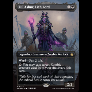 MTG Zul Ashur, Lich Lord Foundations fdn#326