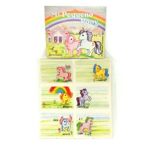 Mi Pequeño Pony MLP G1 Sticker Labels Argentina