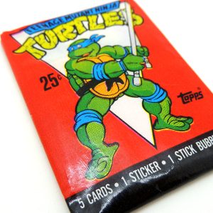 Tortugas Ninja TMNT Cartas Figuritas Topps 80s