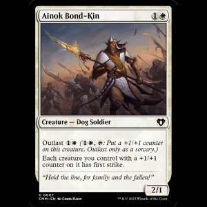 MTG Ainok Bond-Kin Commander Masters cmm#7