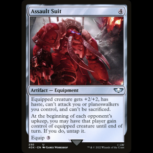 MTG Assault Suit Warhammer 40,000 Commander 40k#230