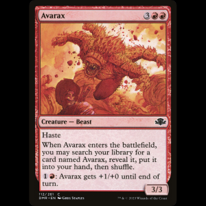 MTG Avarax Dominaria Remastered dmr#112