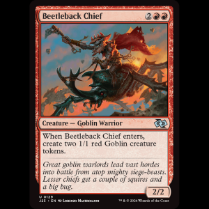 MTG Beetleback Chief Foundations Jumpstart j25#129