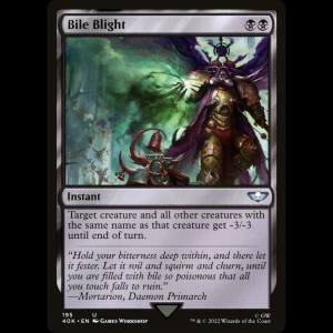 MTG Bile Blight Warhammer 40,000 Commander 40k#195