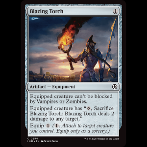 MTG Blazing Torch Innistrad Remastered inr#254