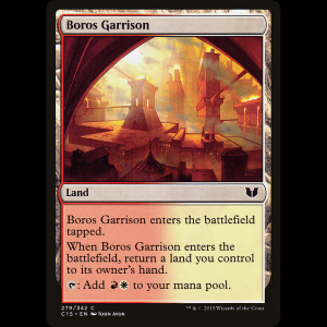 MTG Boros Garrison Commander 2015 c15#279