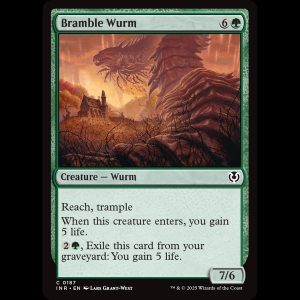 MTG Bramble Wurm Innistrad Remastered inr#187