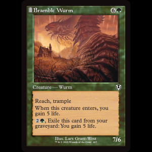 MTG Bramble Wurm Innistrad Remastered inr#407