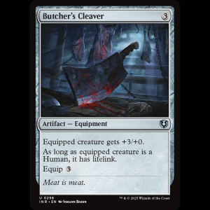 MTG Butcher's Cleaver Innistrad Remastered inr#256
