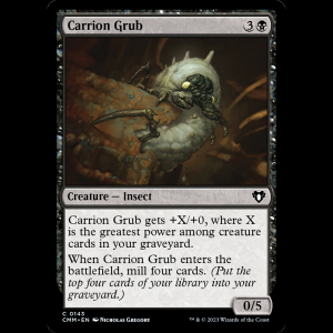 MTG Carrion Grub Commander Masters cmm#143