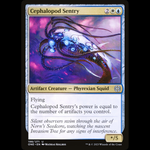 MTG Cephalopod Sentry Phyrexia: All Will Be One one#198