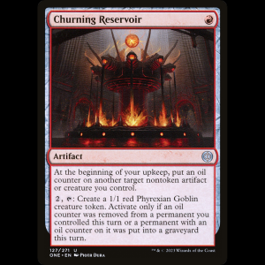 MTG Depósito de generación (Churning Reservoir) Phyrexia: All Will Be One one#127