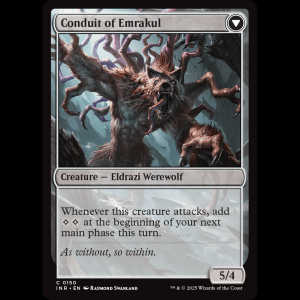 MTG Conduit of Storms // Conduit of Emrakul Innistrad Remastered inr#150