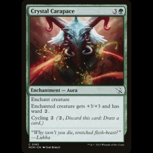 MTG Crystal Carapace March of the Machine mom#183