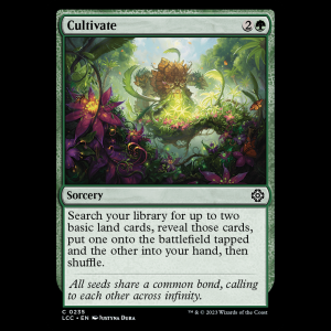 MTG Cultivate The Lost Caverns of Ixalan Commander lcc#235