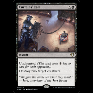 MTG Curtains' Call Commander Masters cmm#146