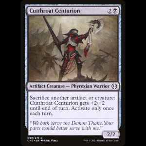 MTG Centurión despiadada (Cutthroat Centurion) Phyrexia: All Will Be One one#89