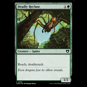 MTG Deadly Recluse Commander Masters cmm#282