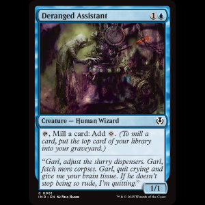 MTG Deranged Assistant Innistrad Remastered inr#61