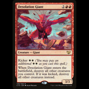 MTG Desolation Giant Commander 2015 c15#148