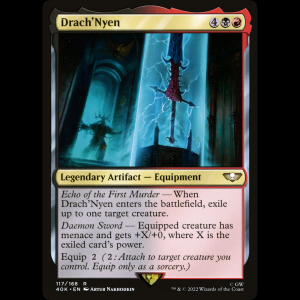 MTG Drach'Nyen Warhammer 40,000 Commander 40k#117