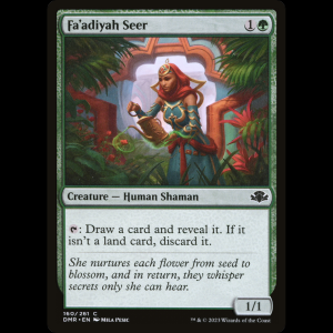 MTG Fa'adiyah Seer Dominaria Remastered dmr#160