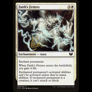 MTG Faith's Fetters Commander 2015 c15#69