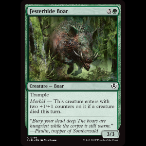 MTG Festerhide Boar Innistrad Remastered inr#196